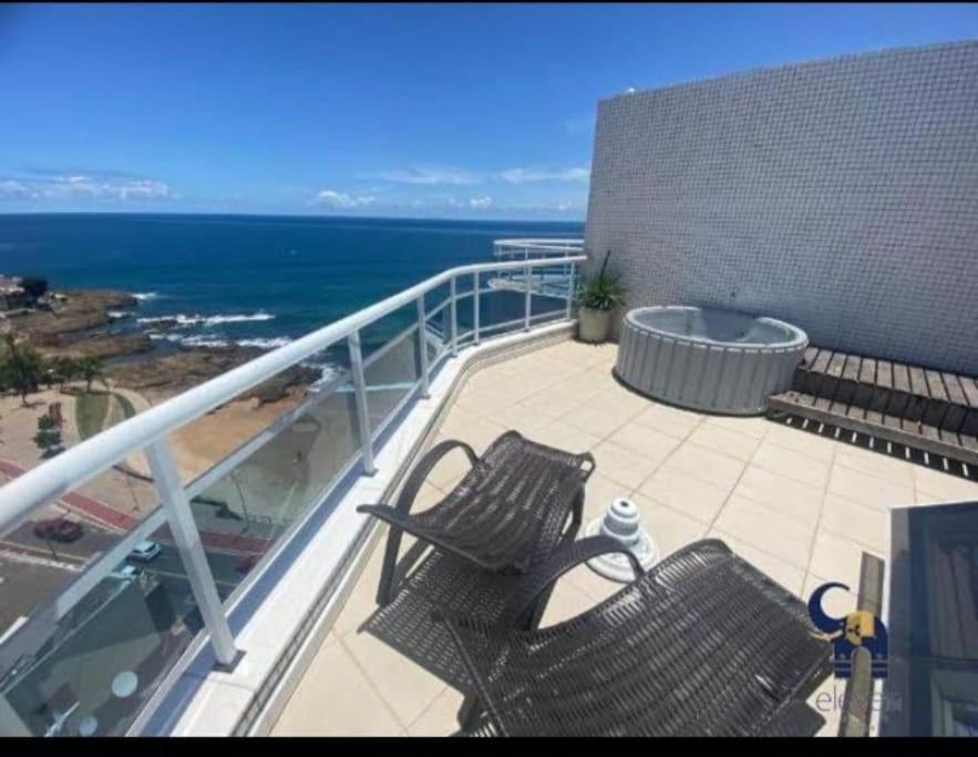 Апартаменты Cobertura Duplex Com Vista Mar! Сальвадор Экстерьер фото